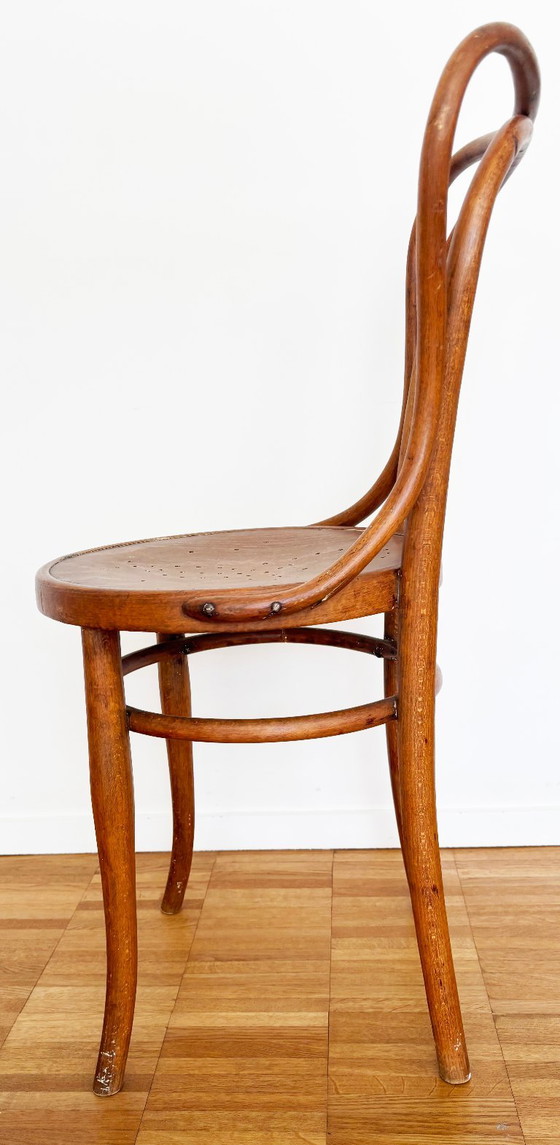 Sedia da caffè vintage in stile Thonet – Sedie da pranzo, Wood (photo 4 of 7)