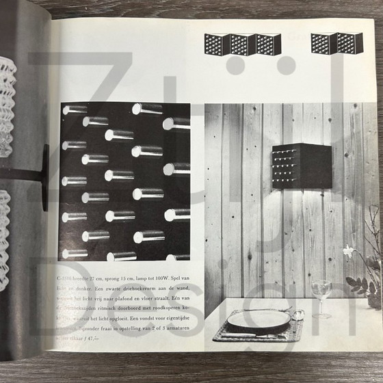 Paar RAAK „Clair Obscur“ Wandleuchten, 1962, Metall, Kupfer, Schwarz, Modern (Foto 9 von 9)