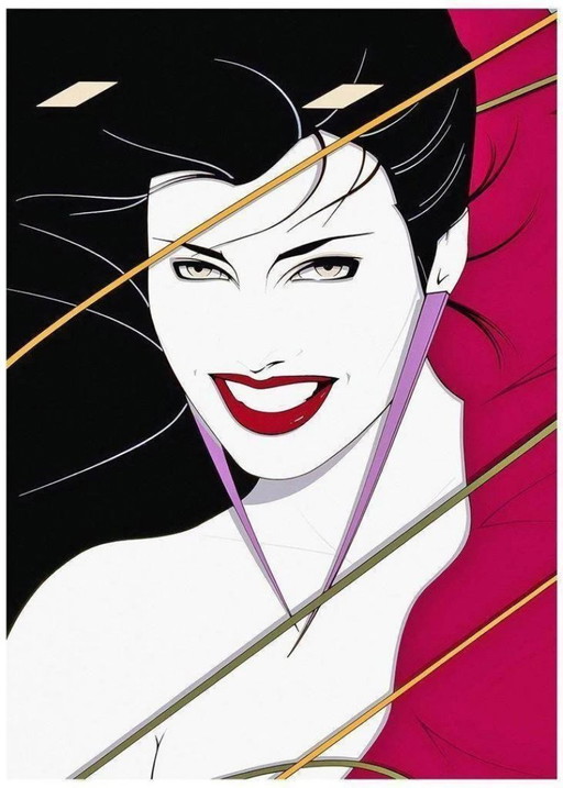 Patrick Nagel - Rio Pop Duran Duran Music Art Poster