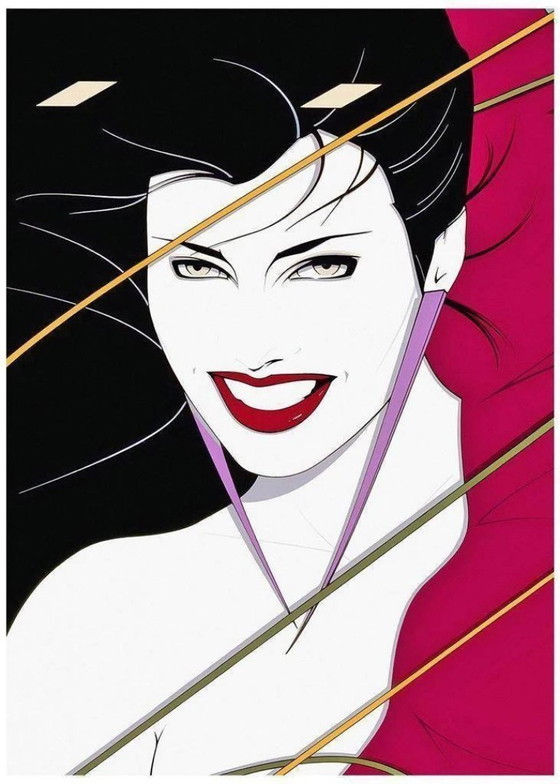Image 1 of Patrick Nagel - Rio Pop Duran Duran Music Art Poster