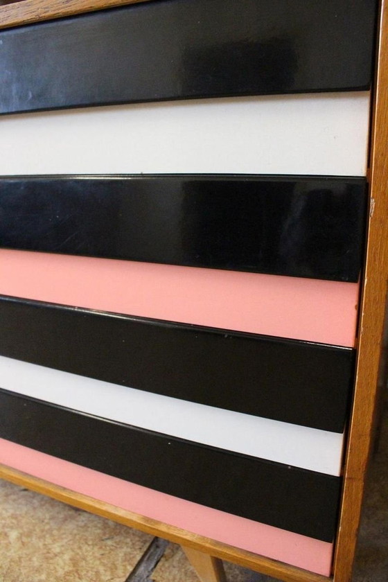 Model U453 Sideboard by Jiří Jiroutek for Interier Praha, 1960s – Plastic (photo 6 of 6)