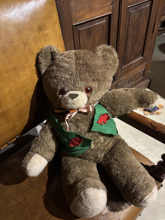 Ours en peluche original de 1975 – Décoration, Plastic, Textile (photo 7 of 8)