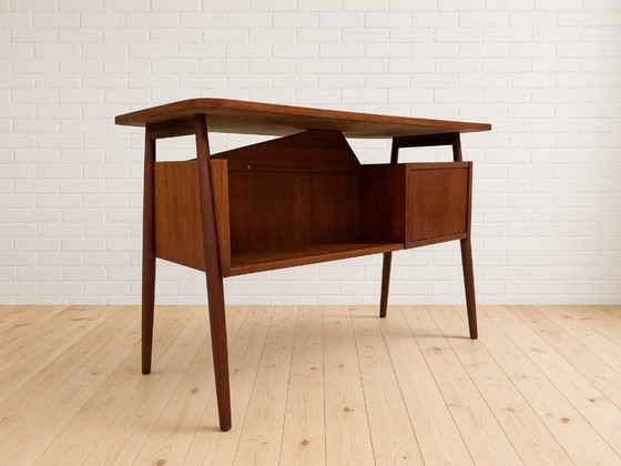 Danish Petite Desk By Gunnar Nielsen For Tibergaard Photos – tibergarrd, Wood (photo 10 of 12)