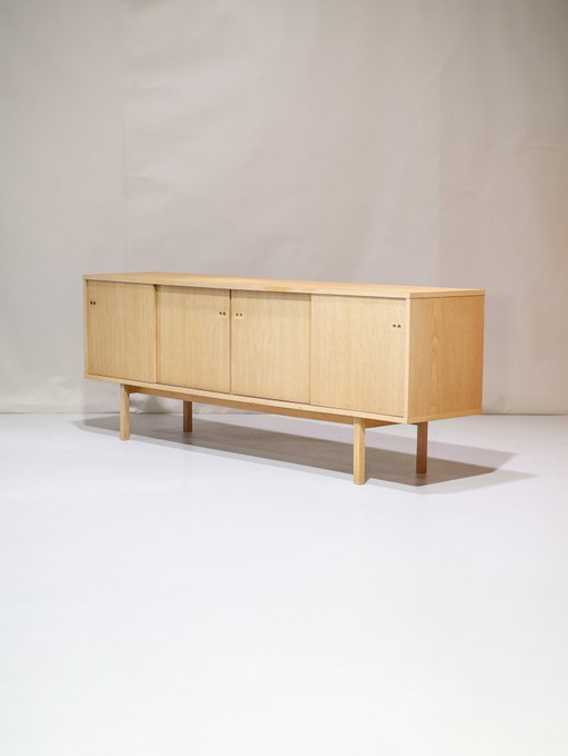 Buffet bas en chêne vintage danois