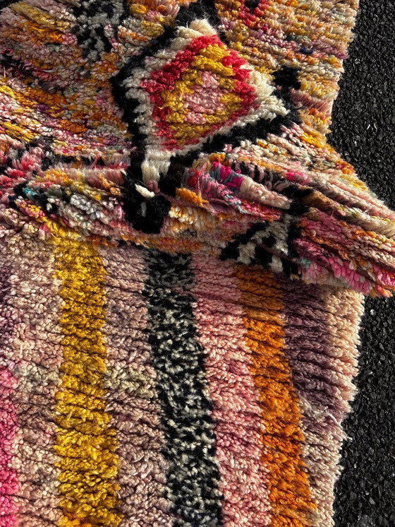 Image 1 of Alfombra bereber marroquí de 80 x 300 cm – Alfombra de pasillo de lana hecha a mano, larga y estrecha