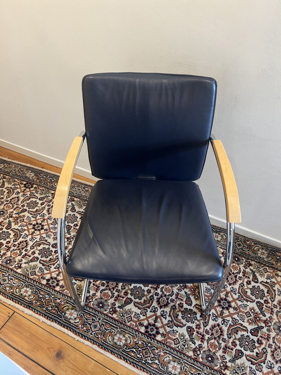 Image 1 of 4 x Thonet S 78 / 79 Piel Nappa Azul