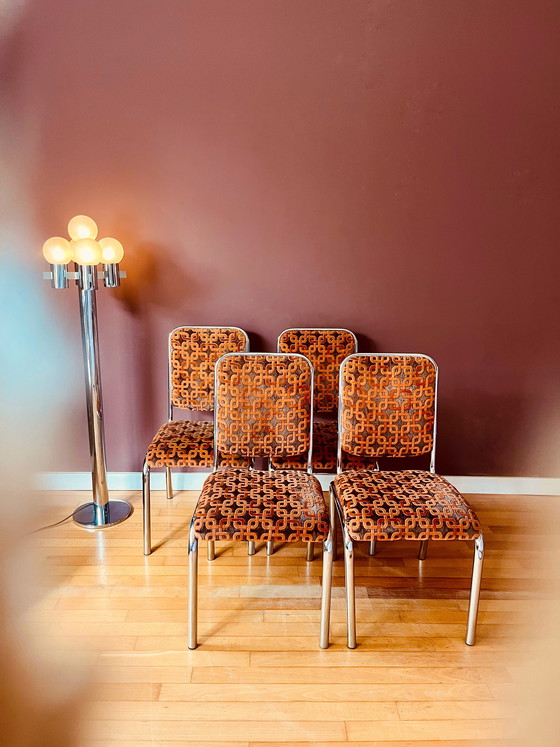 Image 1 of Set Scandinavian retro stoelen