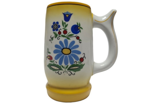 Gobelet à bière postmoderne de Lubjana, Pologne, années 1970 – tafelaccessoires, Ceramic