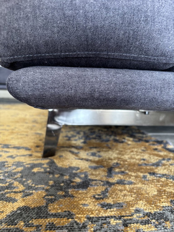 Movani sofa with ottoman, can be used as a regular or lounge sofa, anthracite, Modular sofas, Textile, rvs (photo 11 of 15)