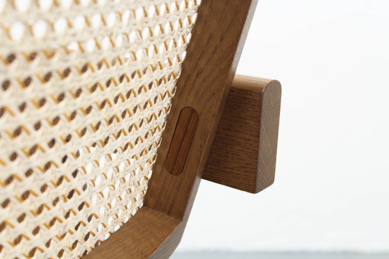 Image 1 of 051 Capitol Complex Cassina, Pierre Jeanneret Fauteuil, hout, rotan