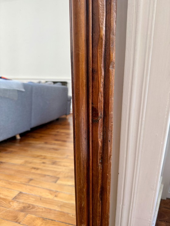 Image 1 of Miroir à poser en bois léger - charme vintage