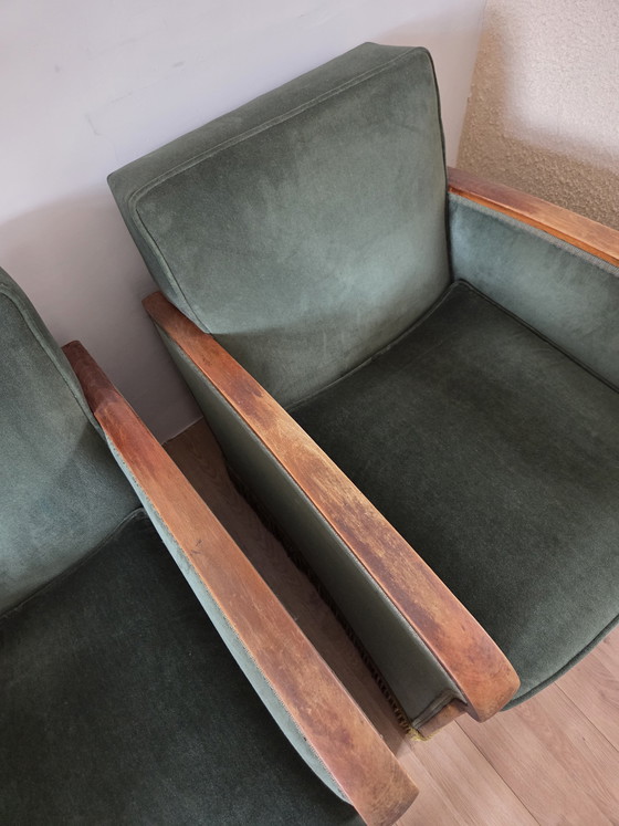 Image 1 of Paire de Fauteuils Art Déco
