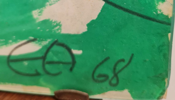 Image 1 of Cuadro de payaso estilo cobra, prueba de impresión EA de 1968.