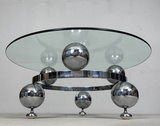 Space Age/Sputnik/Atomic, Coffee Table, Couchtisch, Deutschland, 1970er Jahre