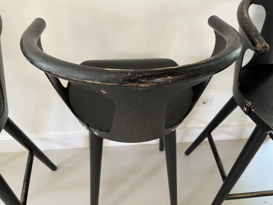 Image 1 of 3 x &Tradition SK7 In Between tabouret de bar 65cm chêne noir
