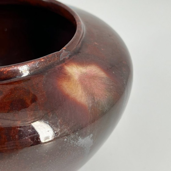 Image 1 of Theodor Keerl Art Nouveau ceramic cachepot / vase – Art Nouveau, approx. 1900–1920