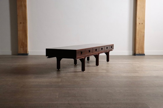 Image 1 of Gianfranco Frattini low sideboard for Bernini Italy 1957
