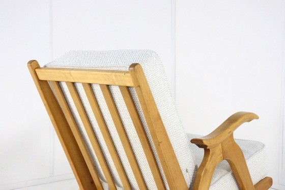 Image 1 of Set of 2 oak vintage armchairs 'Nederweert' vintage