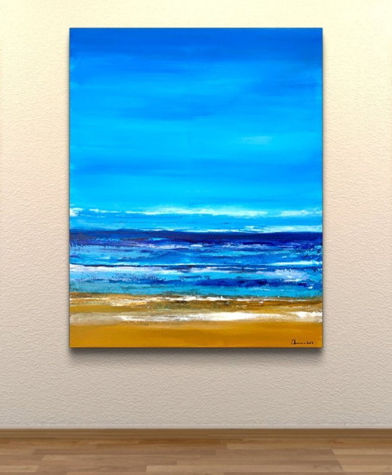 Image 1 of Florian MAIORESCU - The Beach XL - Artist canvas
