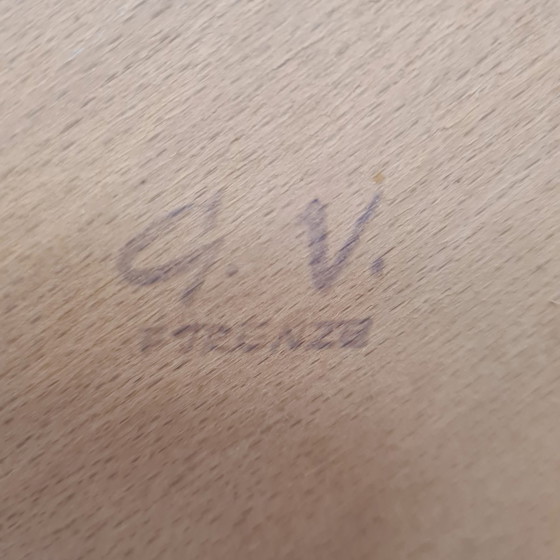 Image 1 of Alter italienischer bemalter Schrank Firenze, 1950er Jahre