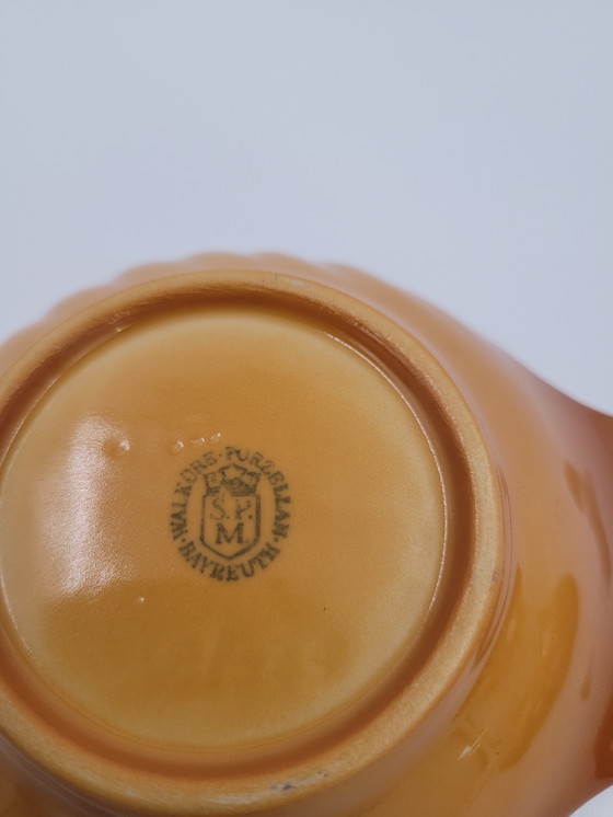 Image 1 of Muschelförmige Schale, 1960er/70er Jahre. 9-teilig