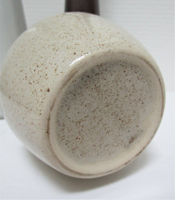 Image 1 of three soliflore vases stoneware ceramic vintage porcelain