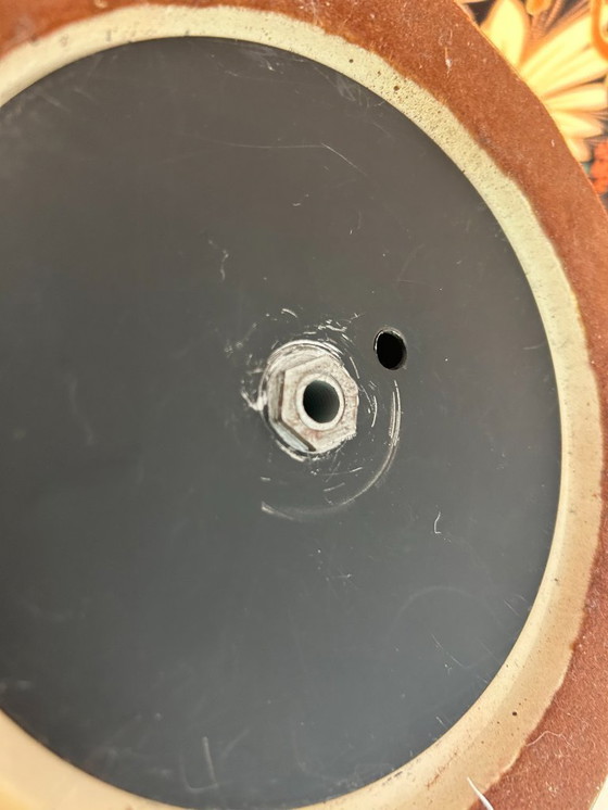 Image 1 of Juego de 2 lámparas: forma de pagoda de los años 60 con esmalte degradado verde