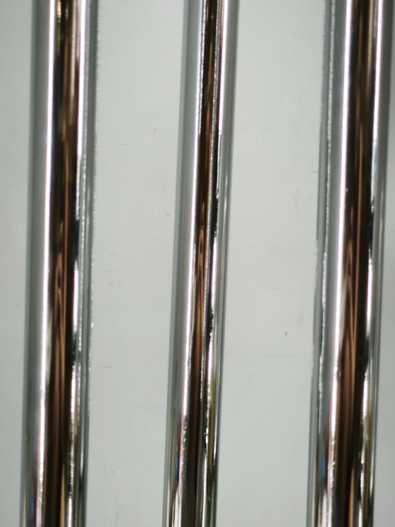 Italienische Stehleuchte aus Murano-Glas, Chrom und Marmor, dreiflammig, 1970er Jahre – Stehleuchten, Marble (photo 5 of 15)