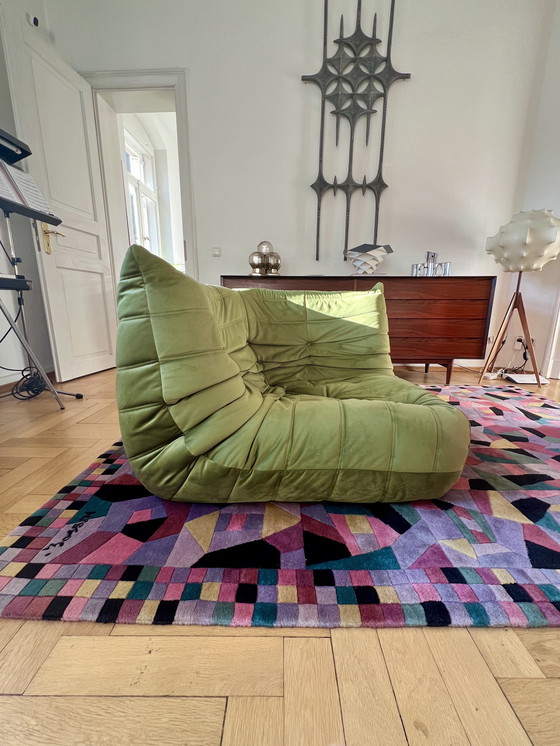 Image 1 of TOGO Ligne Roset Original Couch Sofa Ecke MidCentury