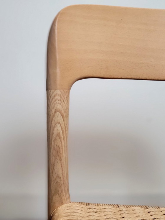Image 1 of Set di 4 sedie modello 75 di N.O. Møller in legno di faggio
