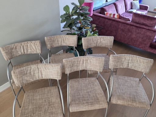 6 chaises de salle à manger Harvink Bis Bis
