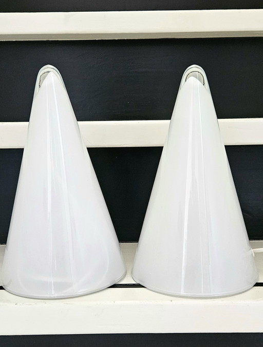 Set of TeePee table/bedside lamps