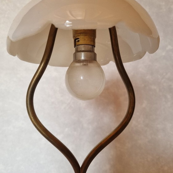 Image 1 of Lampe de bureau en régule 'Gentil Homme' Art Déco