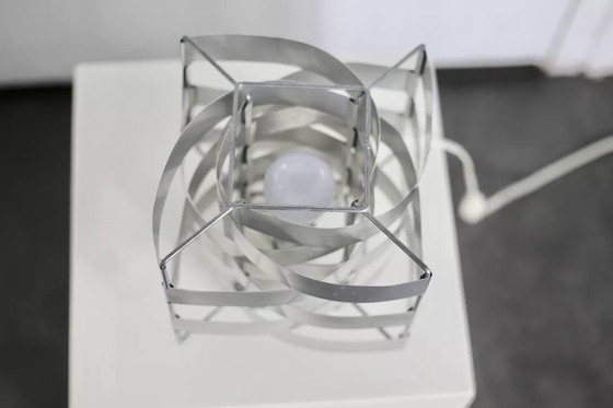 Image 1 of Metalen lamp, jaren 70