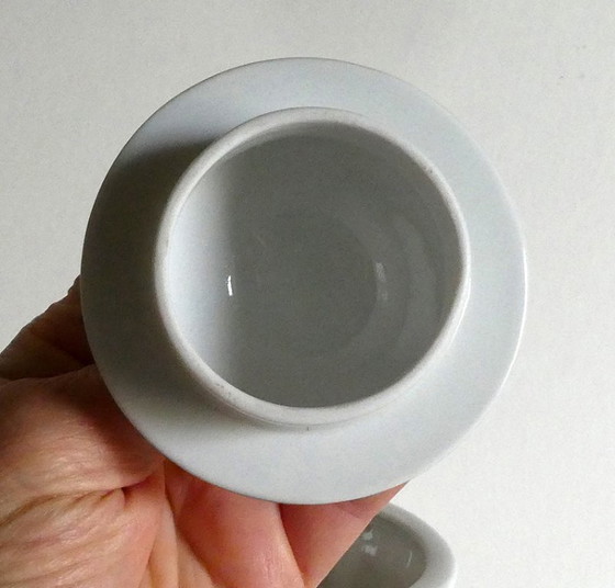 Image 1 of Set da 5 pezzi per moka, porcellana dipinta a mano, di Schierholz, Turingia, anni '50