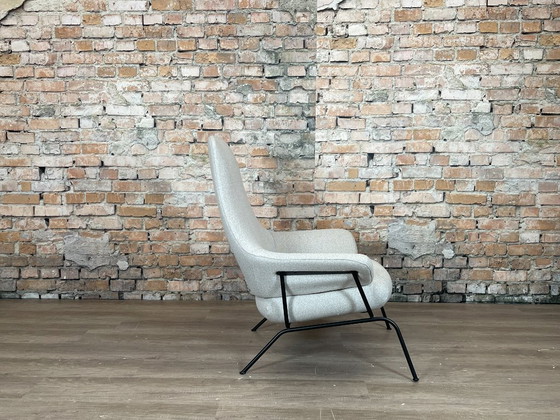 Hem Hai Lounge Chair - light grey | Luca Nichetto – Armchairs, Metal, Textile (photo 8 of 16)