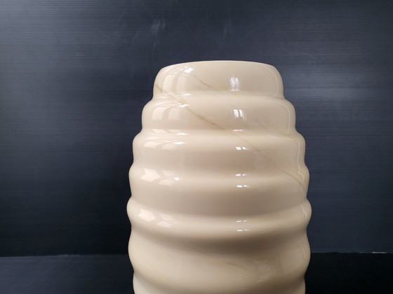 Image 1 of SUPERBO VASO VINTAGE 1970 IN MARMO VETRO DI MURANO (VETRO ARTISTICO MURANO) ANNI '70