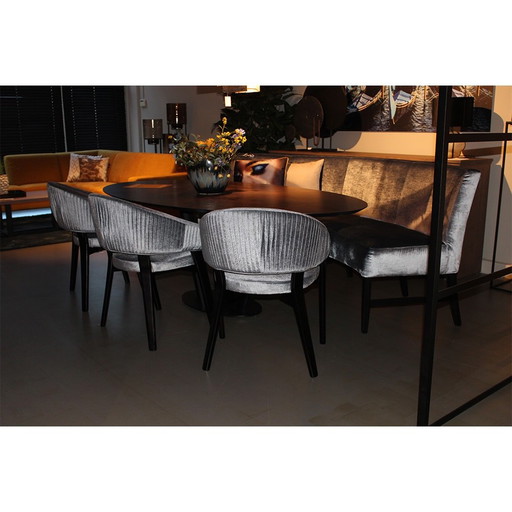 Dimondi Richard en Nora eetkamerset – eetkamerstoelen