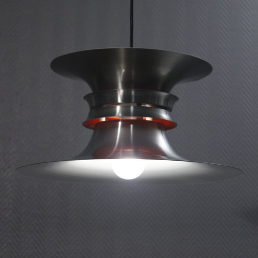 Suspension scandinave vintage design Bent Nordsted & Lyskaer Belysning Danemark 1960s