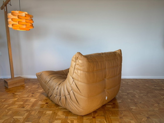 Image 1 of Togo Ledersessel von Michel Ducaroy für Ligne Roset