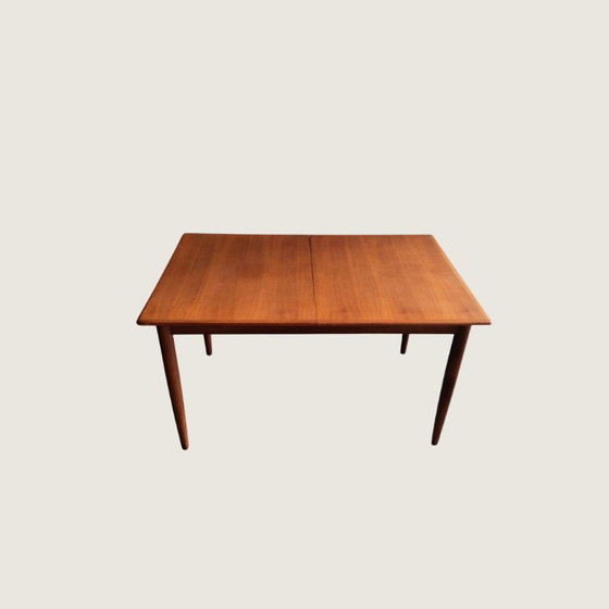 Image 1 of Vintage Scandinavian extendable dining table