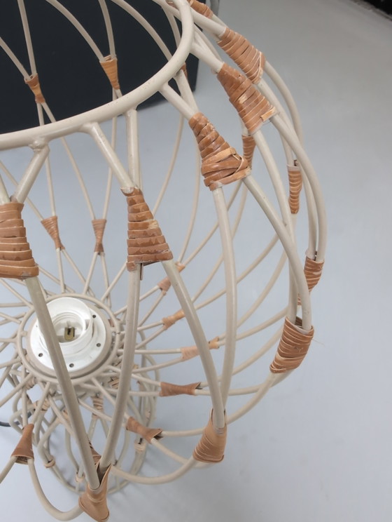 Image 1 of Wire steel table lamp