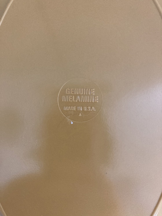 Image 1 of Melaminschalen Senffarbe 60s