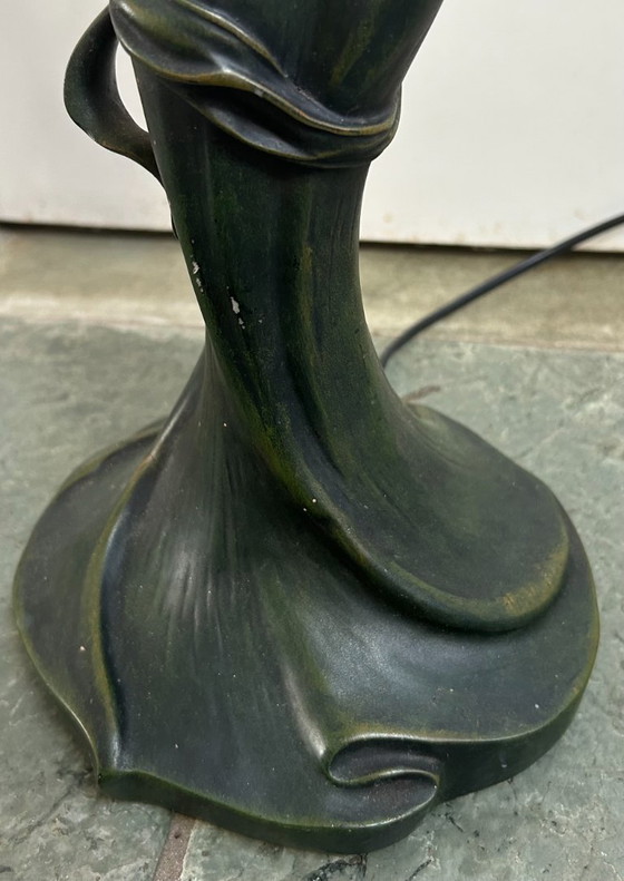 Lámpara de Mesa Art Nouveau 2 Ninfas August Moreau – Auguste Moreau, Lámparas de mesa, Other, Metal (photo 6 of 16)