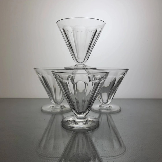 Servizio 24 pezzi in cristallo Baccarat modello Rex anni 1920-30 – Bicchieri e caraffe, Vetro, Art Deco (photo 18 of 23)