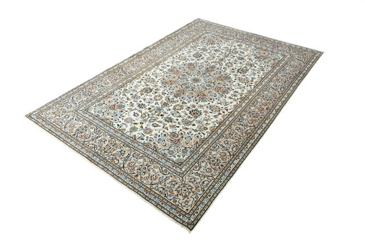 Tapis d'Orient Keshan noué à la main - 305 X 200 cm