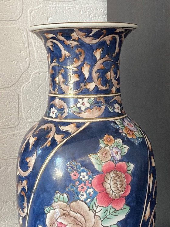 Chinese vase h 37 – Ceramic (photo 5 of 6)