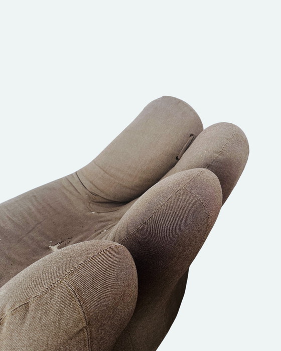 Image 1 of “Joe” Lounge Chair (Baseball-Sessel) Design: Jonathan De Pas, Donato D’Urbino, Paolo Lomazzi, Poltronova, Italy – 1970s