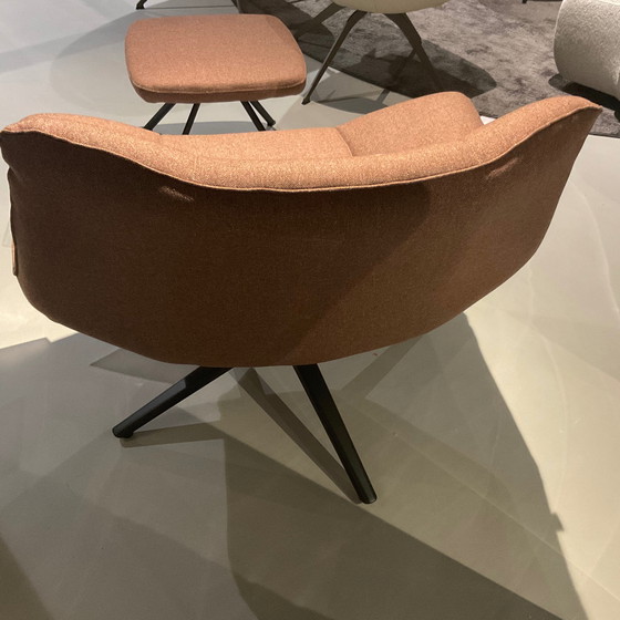 Image 1 of Fauteuil pivotant Topform Vinci avec repose-pieds