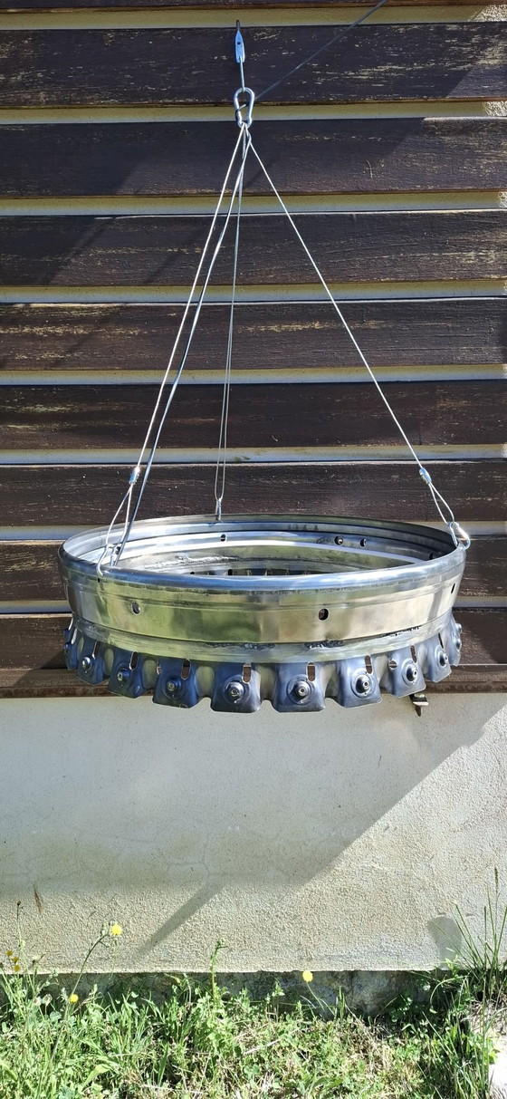Reactor Turbine Lamp – Pendant lamps, Metal, Chrome (photo 9 of 9)